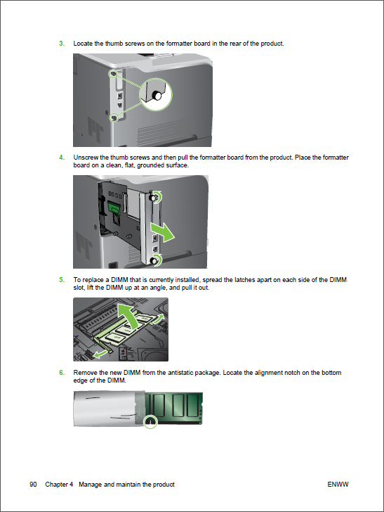 HP Color LaserJet CP3525 Service Manual-3